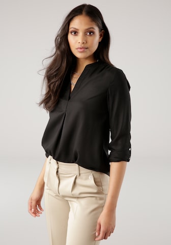 TAMARIS Blouse in Black: front