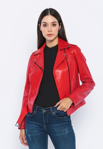 Giorgio di Mare Between-season jacket in Red: front