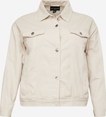 Veste mi-saison 'DREW' ONLY Carmakoma en gris : devant