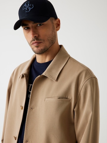 GUESS Between-Season Jacket in Brown