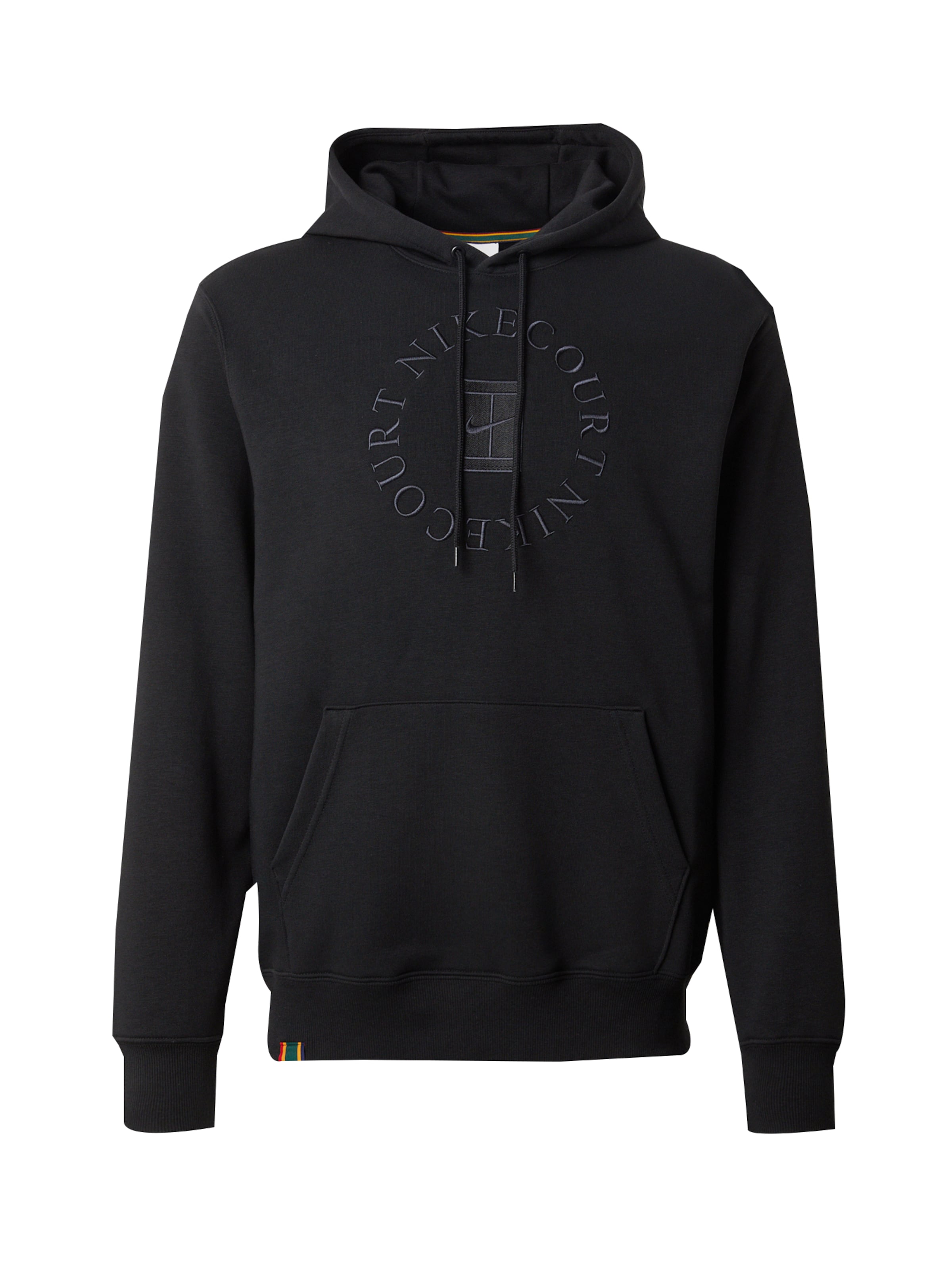 NIKE Sport szabadidős felsők 'HRTGE' - fekete: elől