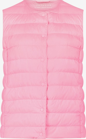 Gilet Betty Barclay en rose : devant