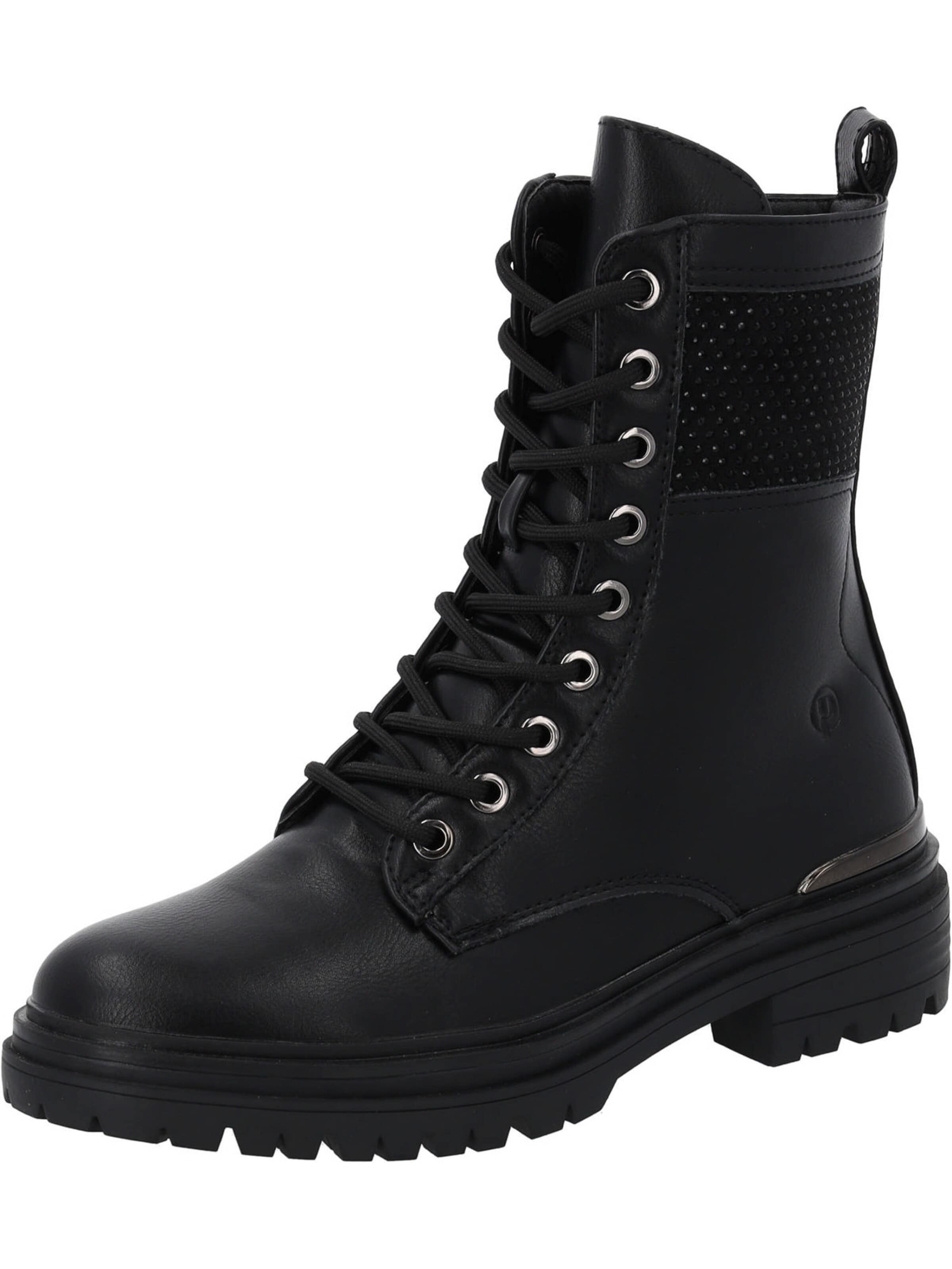 Palado - Botines con cordones 'Palado Hennrea' en negro: frente