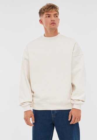 Johnny Urban - Sudadera 'Carter Oversized' en beige: frente