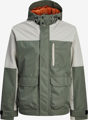 JACK & JONES Performance Jacket 'Hike' in Green: front