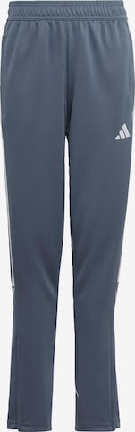 ADIDAS PERFORMANCE Regular Workout Pants 'Tiro 23' in Grey: front