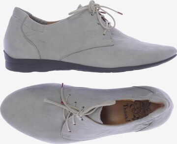 THINK! Flats & Loafers in 37 in Grey: front