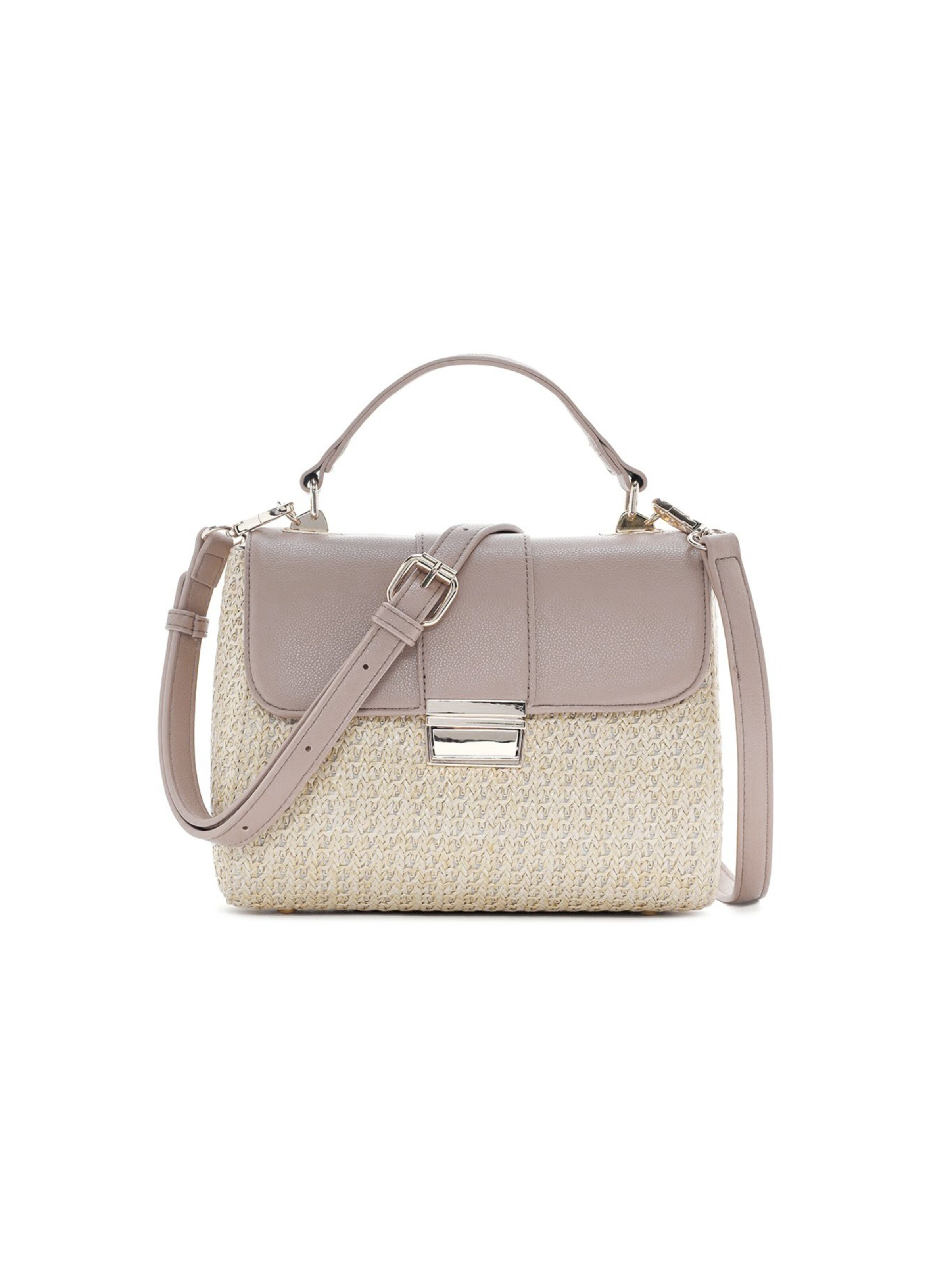 Derimod Schoudertas in Beige: voorkant