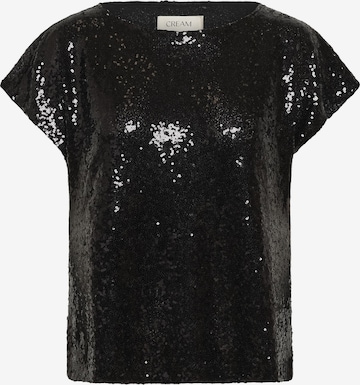 CreamBluza 'CRGlimme' - crna boja: prednji dio