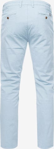 Rusty Neal Slimfit Chinohose in Blau