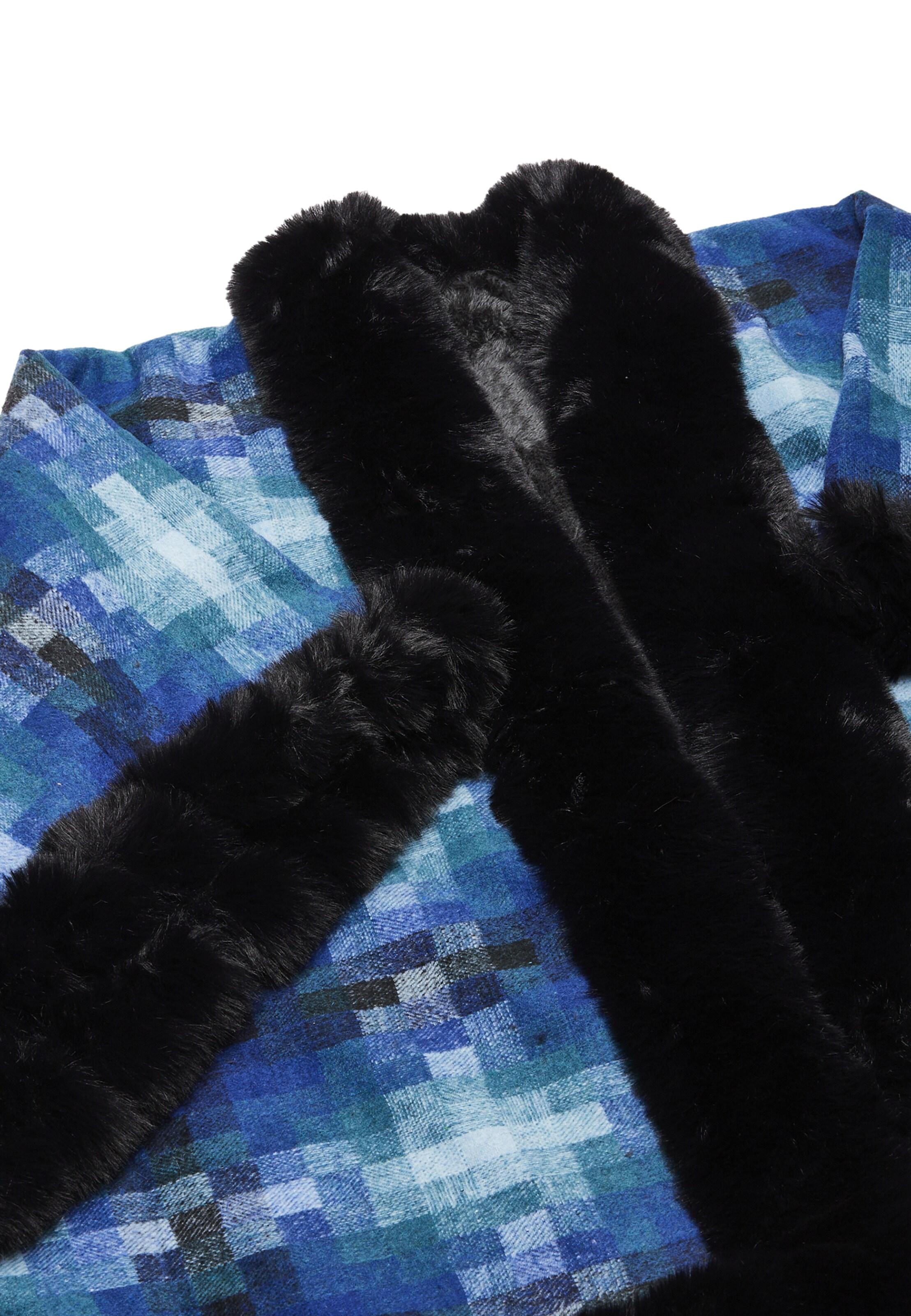 FRAULLY Кейп в Синий