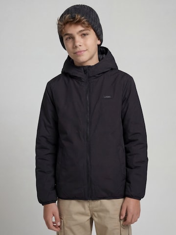 JJ Rebel - Chaqueta de entretiempo 'JREBJALO' en negro: frente