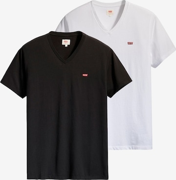 T-Shirt LEVI'S ® en noir : devant