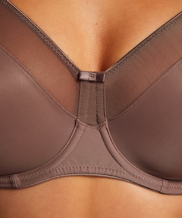 Hunkemöller T-shirt Minimizer 'Nina' in Brown