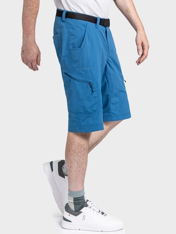 Schöffel Loosefit Shorts ' Shorts Silvaplana2 ' in Blau