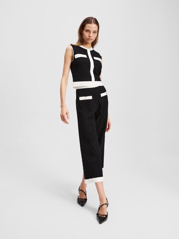 Tops en tricot Karl Lagerfeld en noir