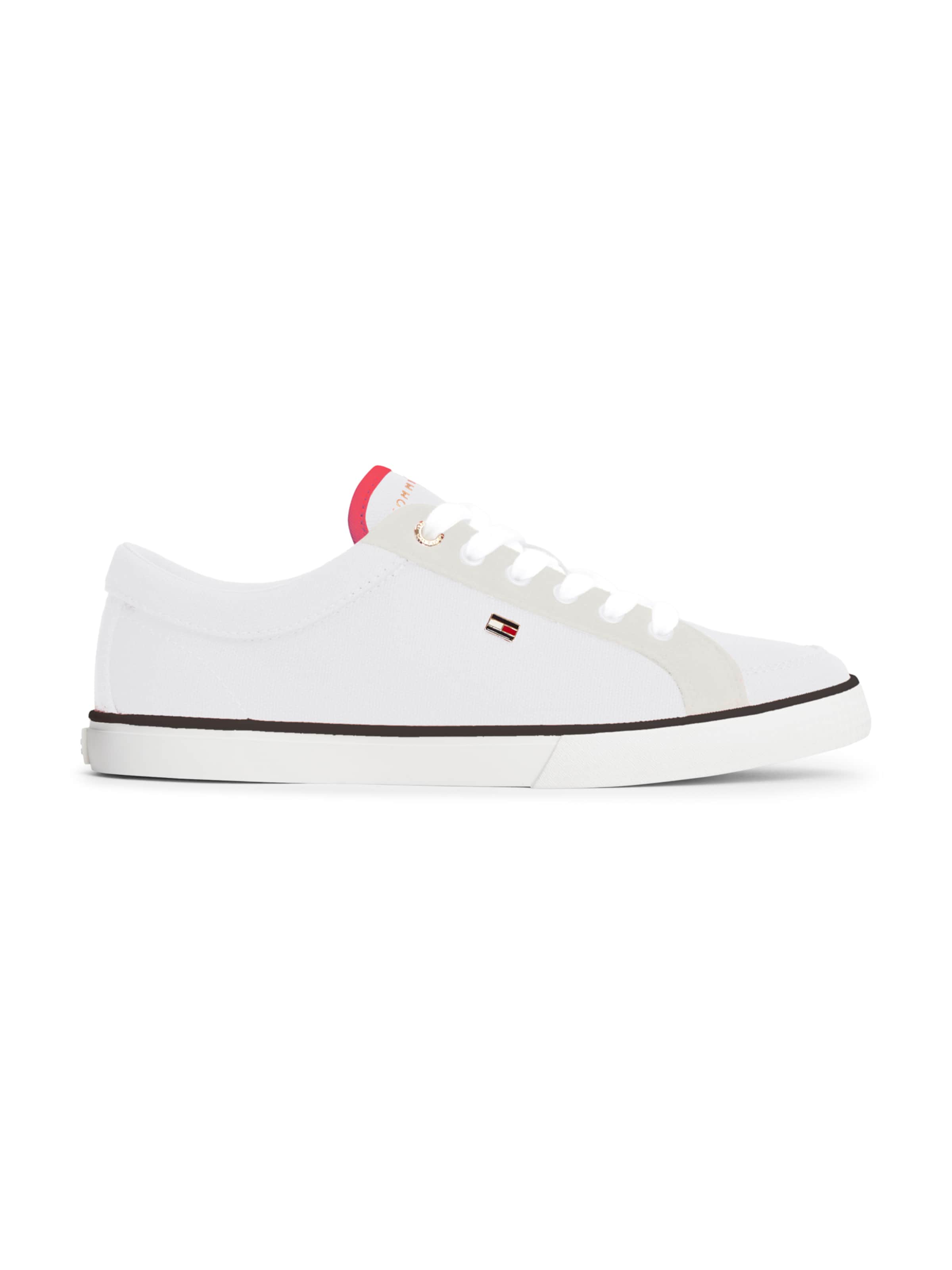 Sneaker low de la TOMMY HILFIGER pe alb