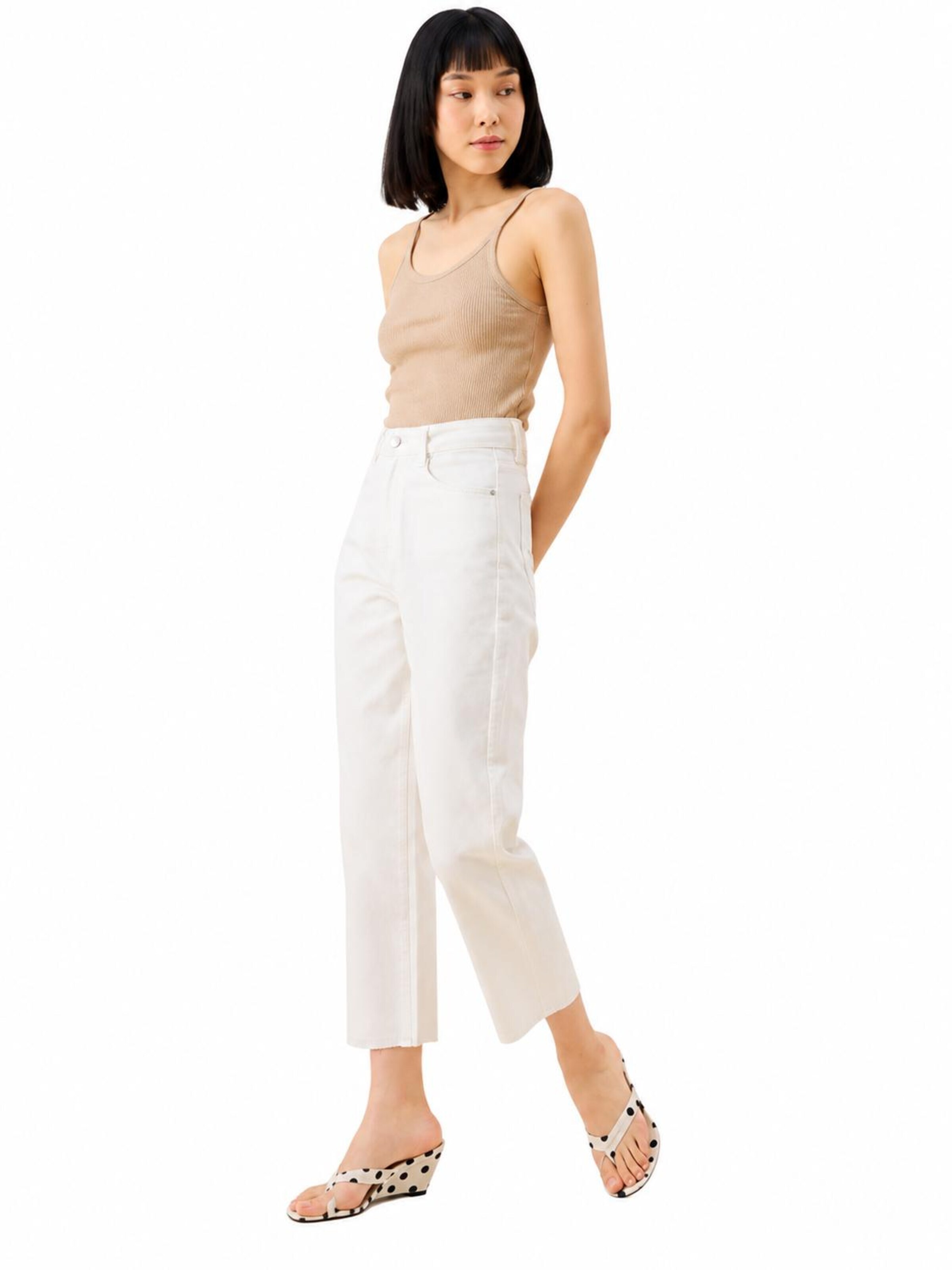 MANUKA Regular Jeans‌ in Beige