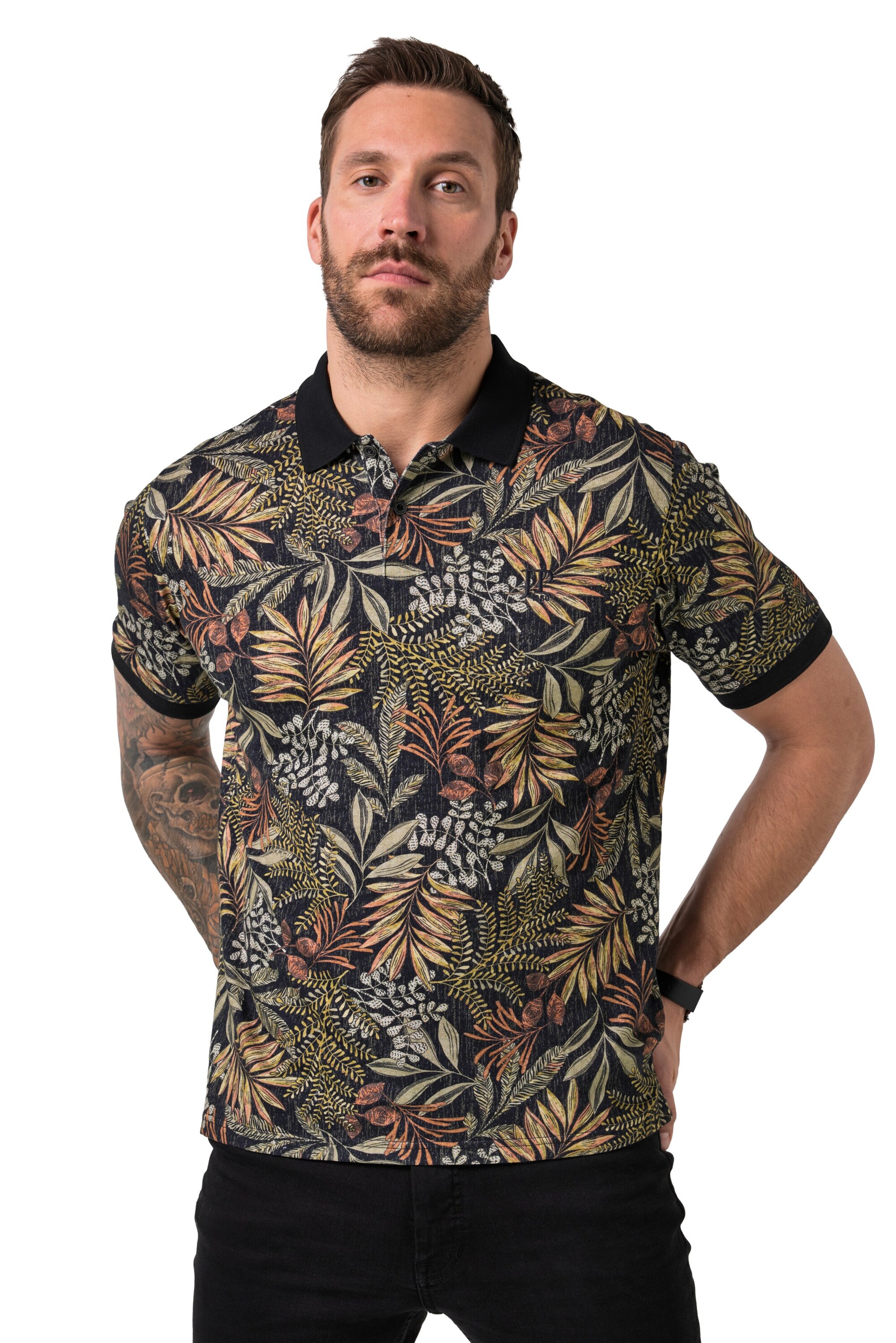 JP1880 Shirt in Gemengde kleuren: voorkant