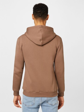 ABOUT YOU Sweat jacket 'Bjarne' in Brown