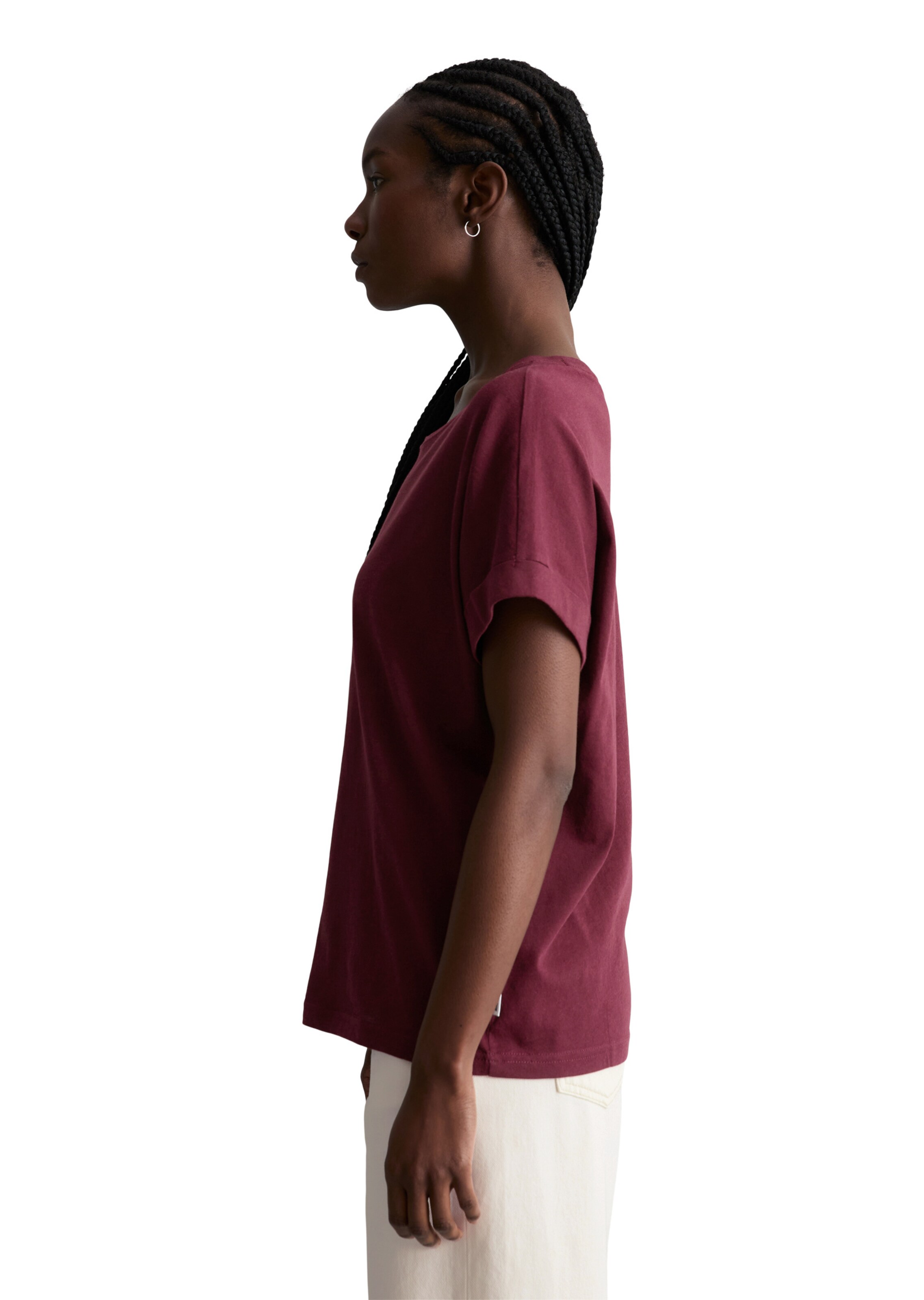 Marc O'Polo DENIM Shirt 'DfC' in Rood