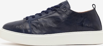 Baskets basses Derimod en bleu : devant