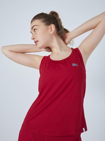 Haut de sport 'Loose Fit Tanktop' SPORTKIND en rouge