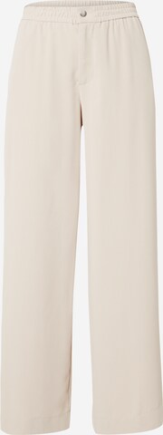 ONLY - Pierna ancha Pantalón 'LEILA' en beige: frente