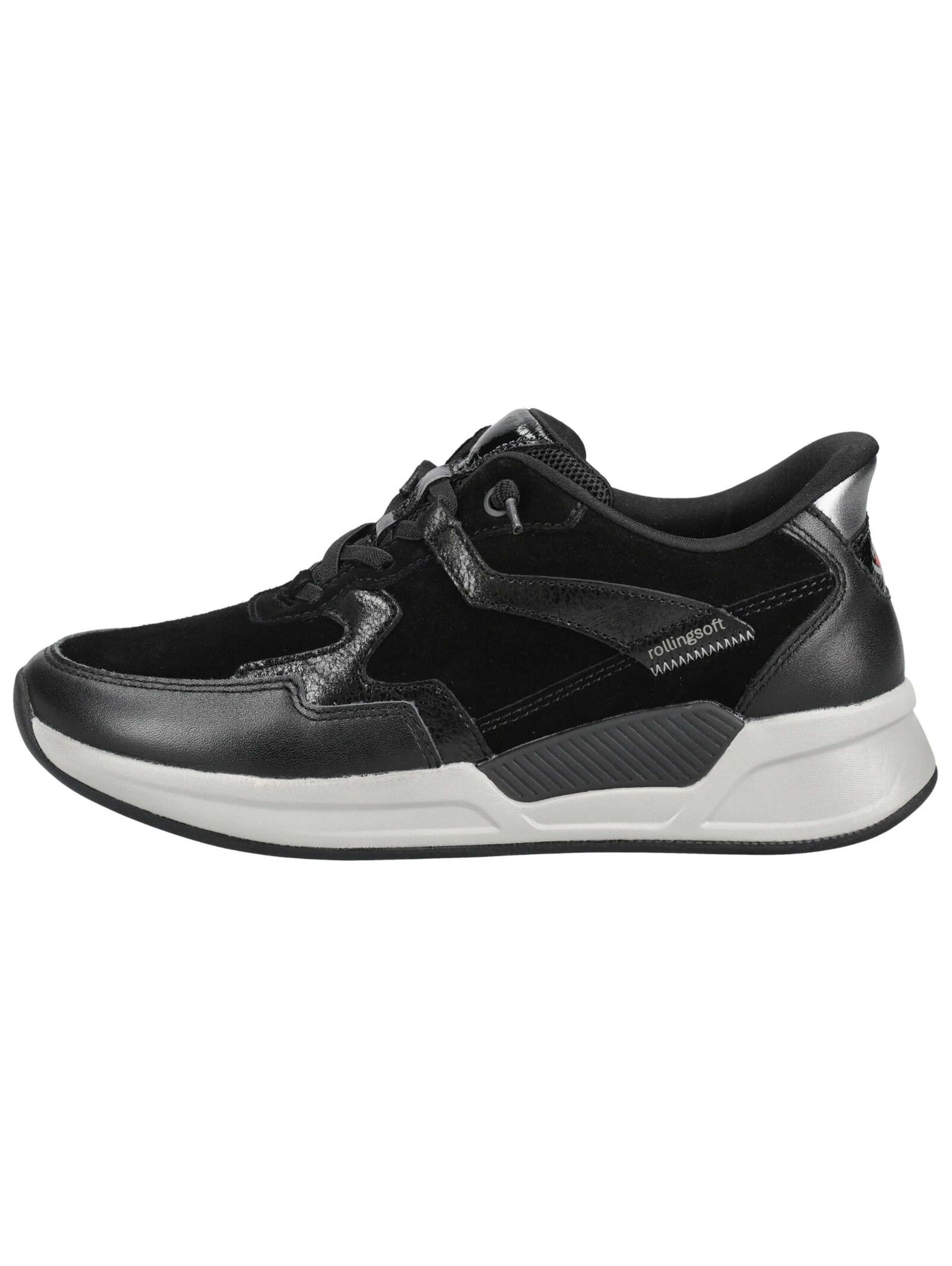 Baskets basses Rollingsoft en noir