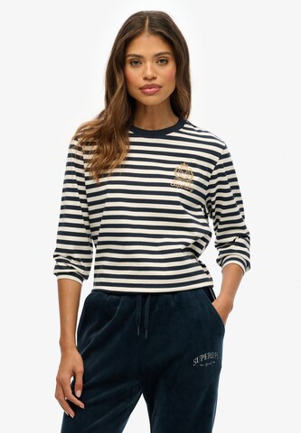 T-shirt 'Country Club' Superdry en rouge : devant