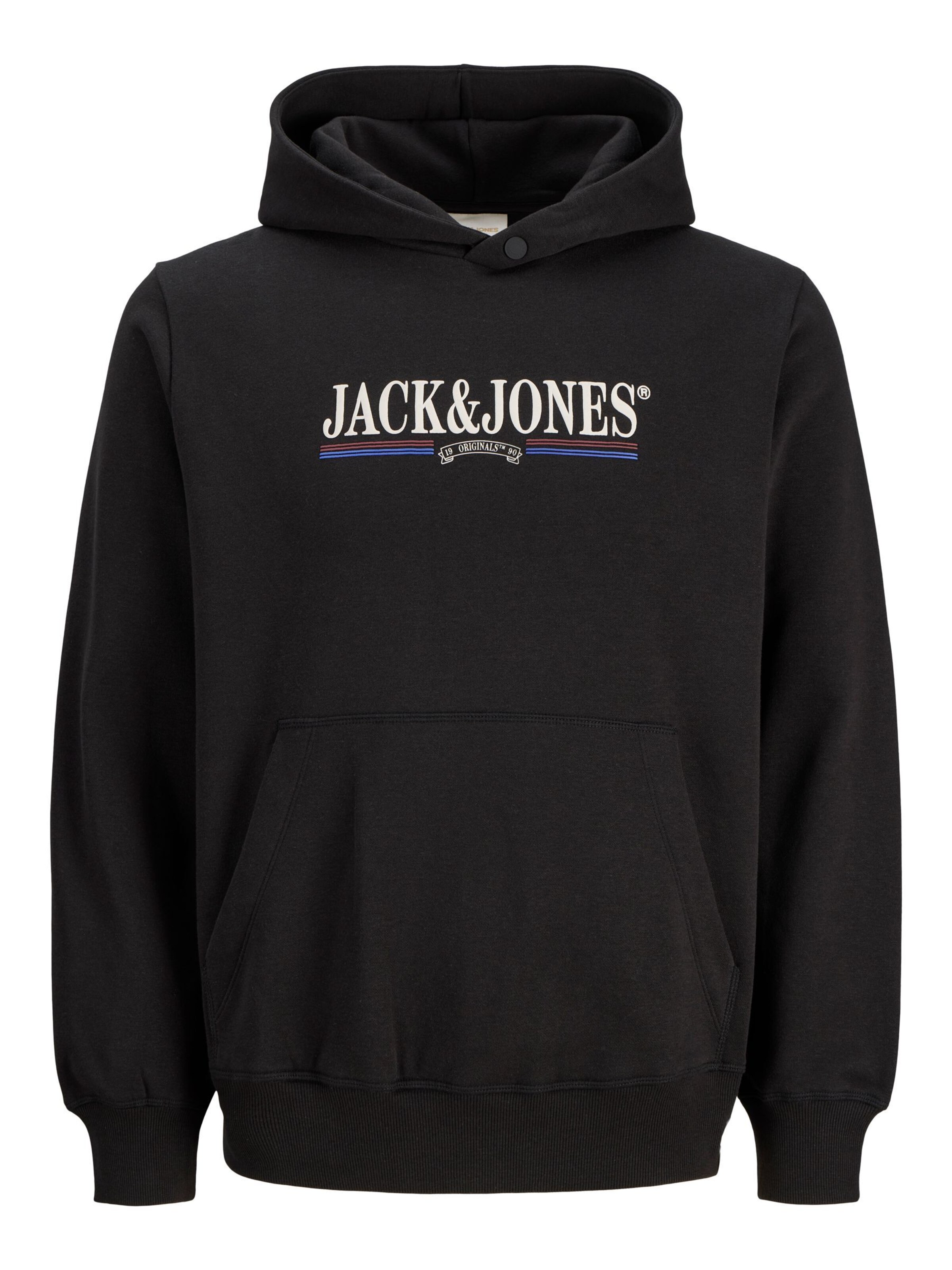 JACK & JONES Sweatshirt in Black: front