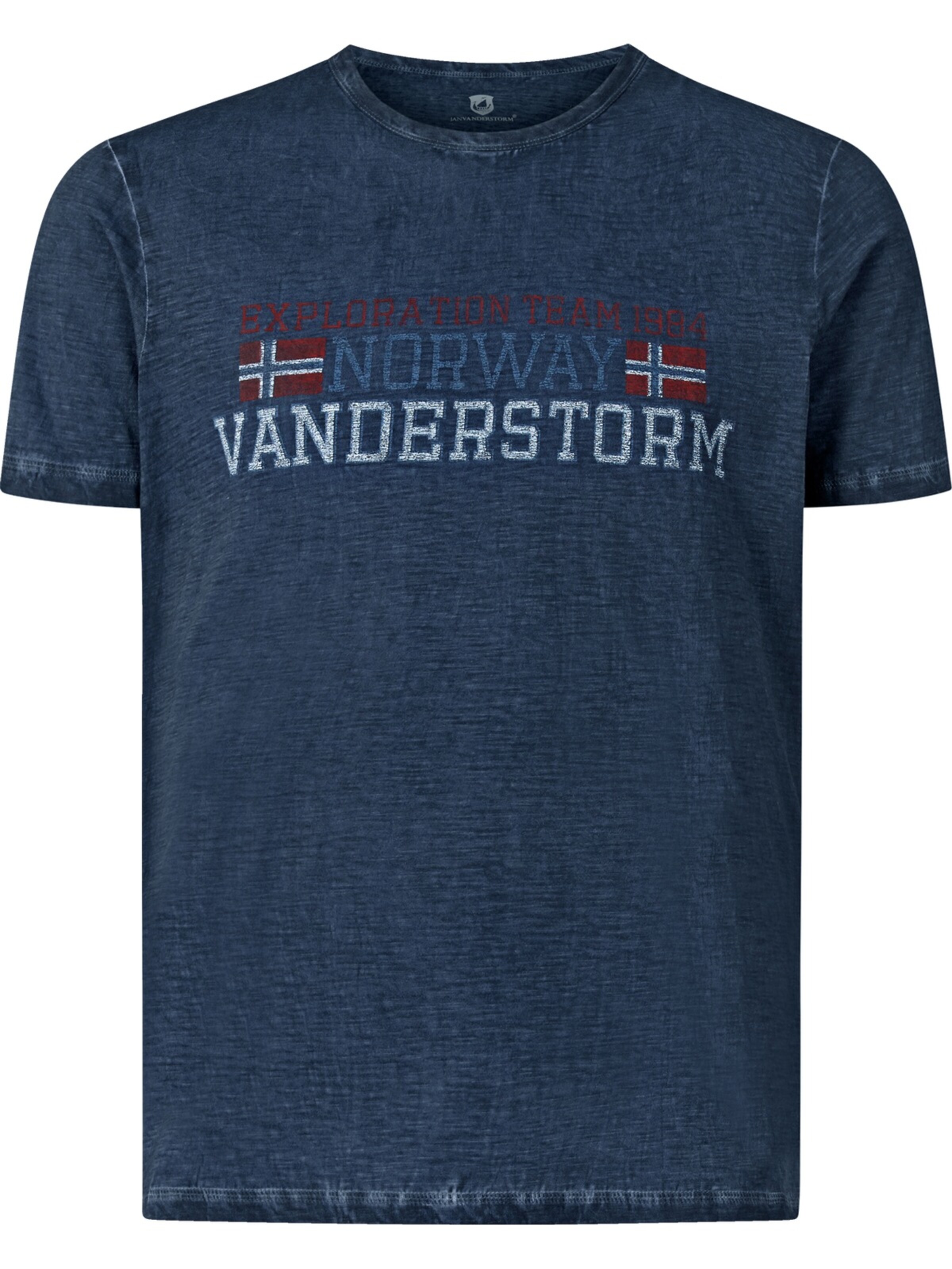 Jan Vanderstorm Shirt ' Diethelm ' in Blue: front