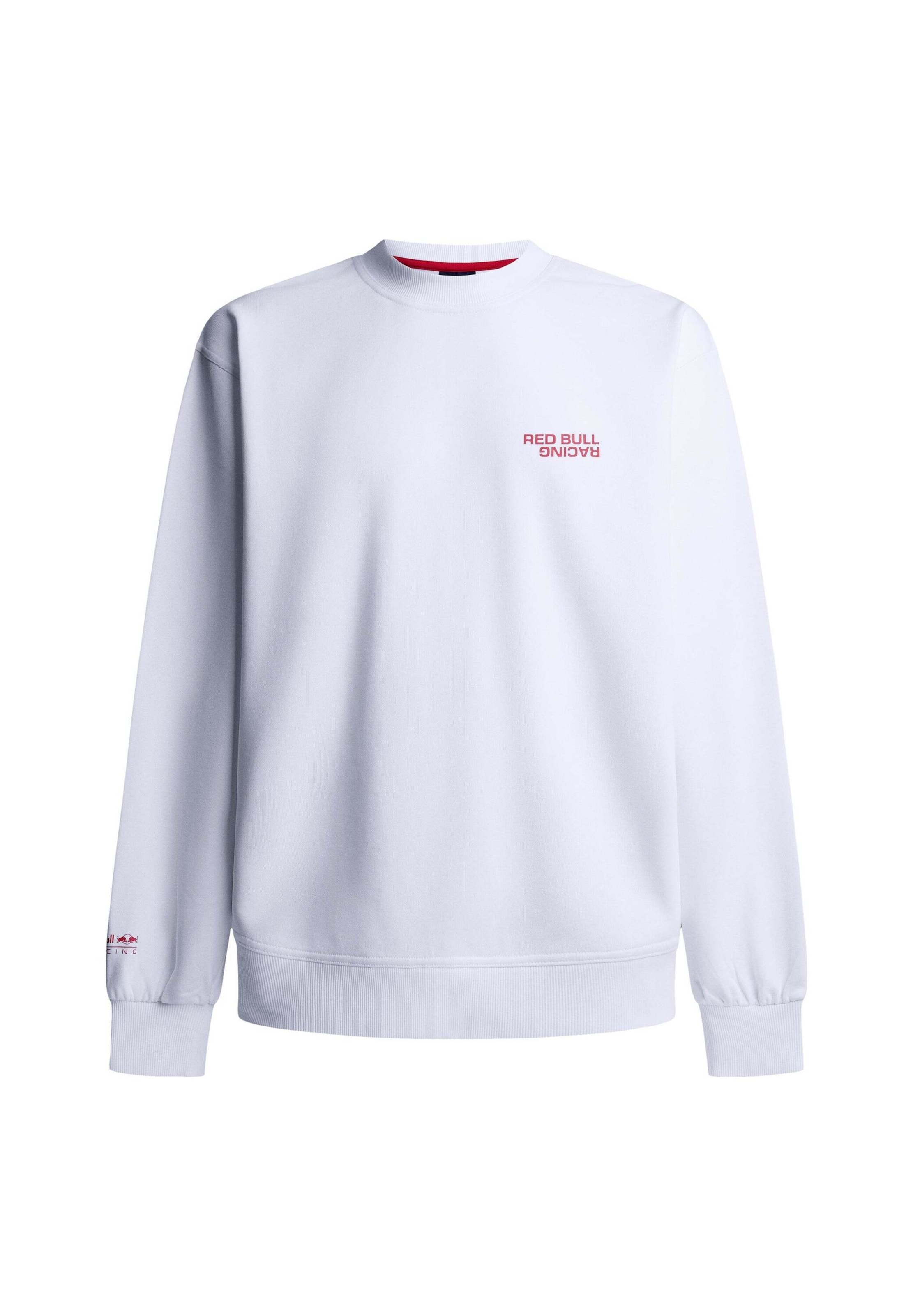 Red Bull Racing x Pepe Jeans Sweatshirt 'Red Bull Racing' in Wit: voorkant