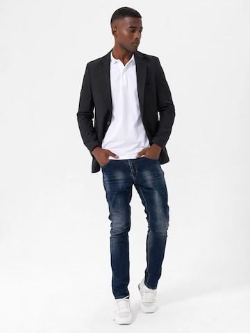 Dandalo Slim Fit Sakko in Schwarz