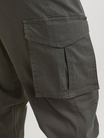 JACK & JONES Tapered Cargobyxa 'JPSTKANE JJNOAH' i grå
