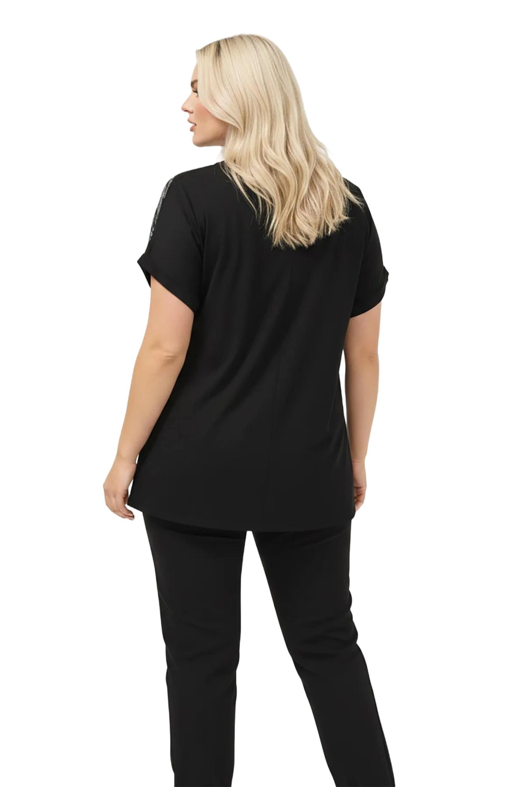 Shape Of You Shirt in Zwart