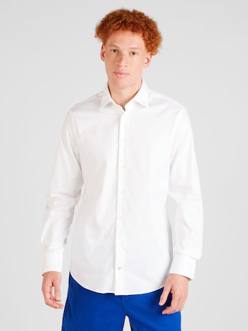 Tommy Hilfiger Tailored Tavaline suurus Triiksärk, värv valge: eest vaates