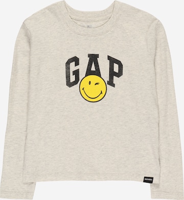 GAP T-shirt 'BETTER' i grå: framsida