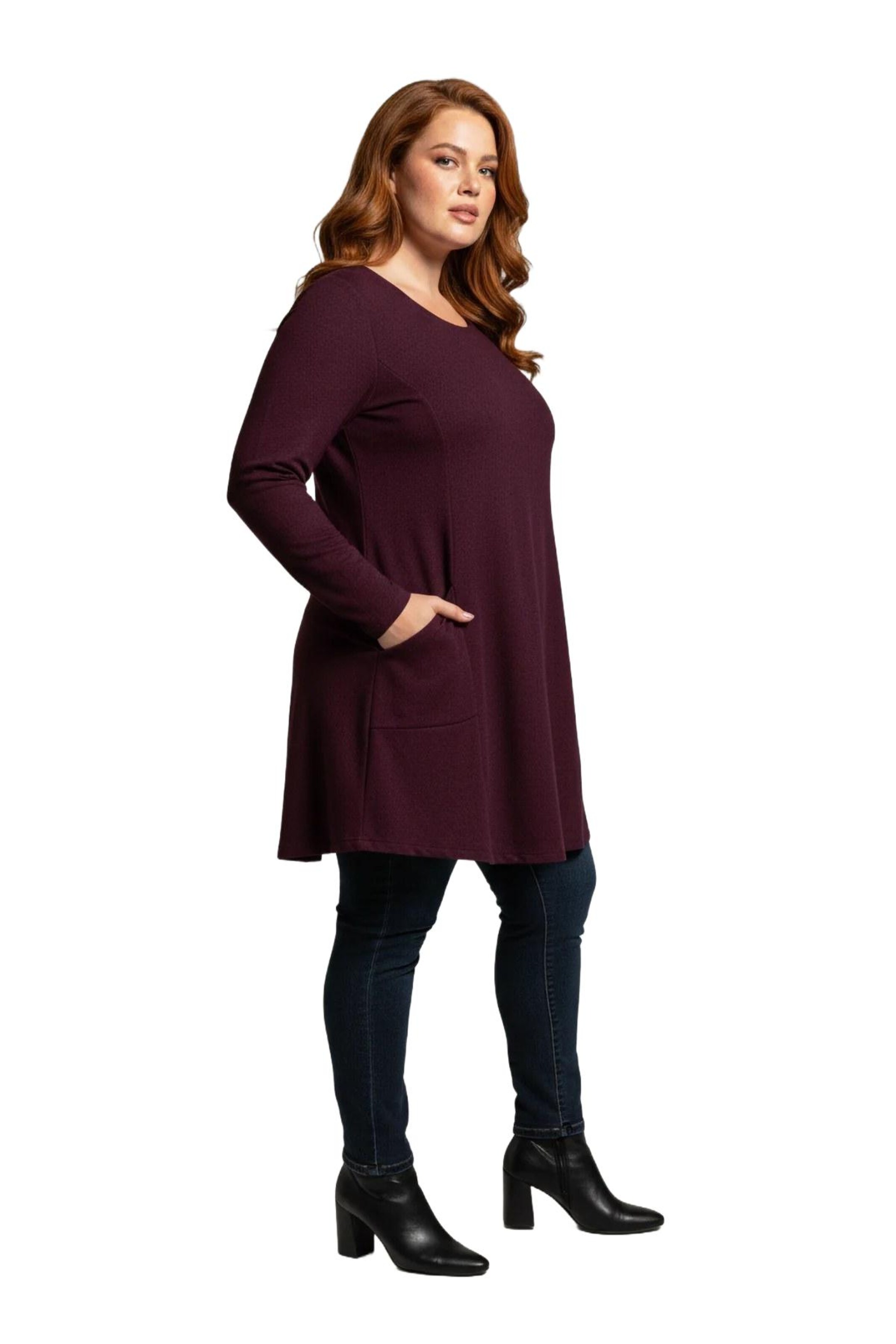 Shape Of You Jurk in Rood