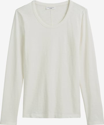 T-shirt Marc O'Polo DENIM en blanc : devant