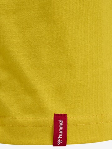 Hummel Funktionsshirt 'Red' in Gelb