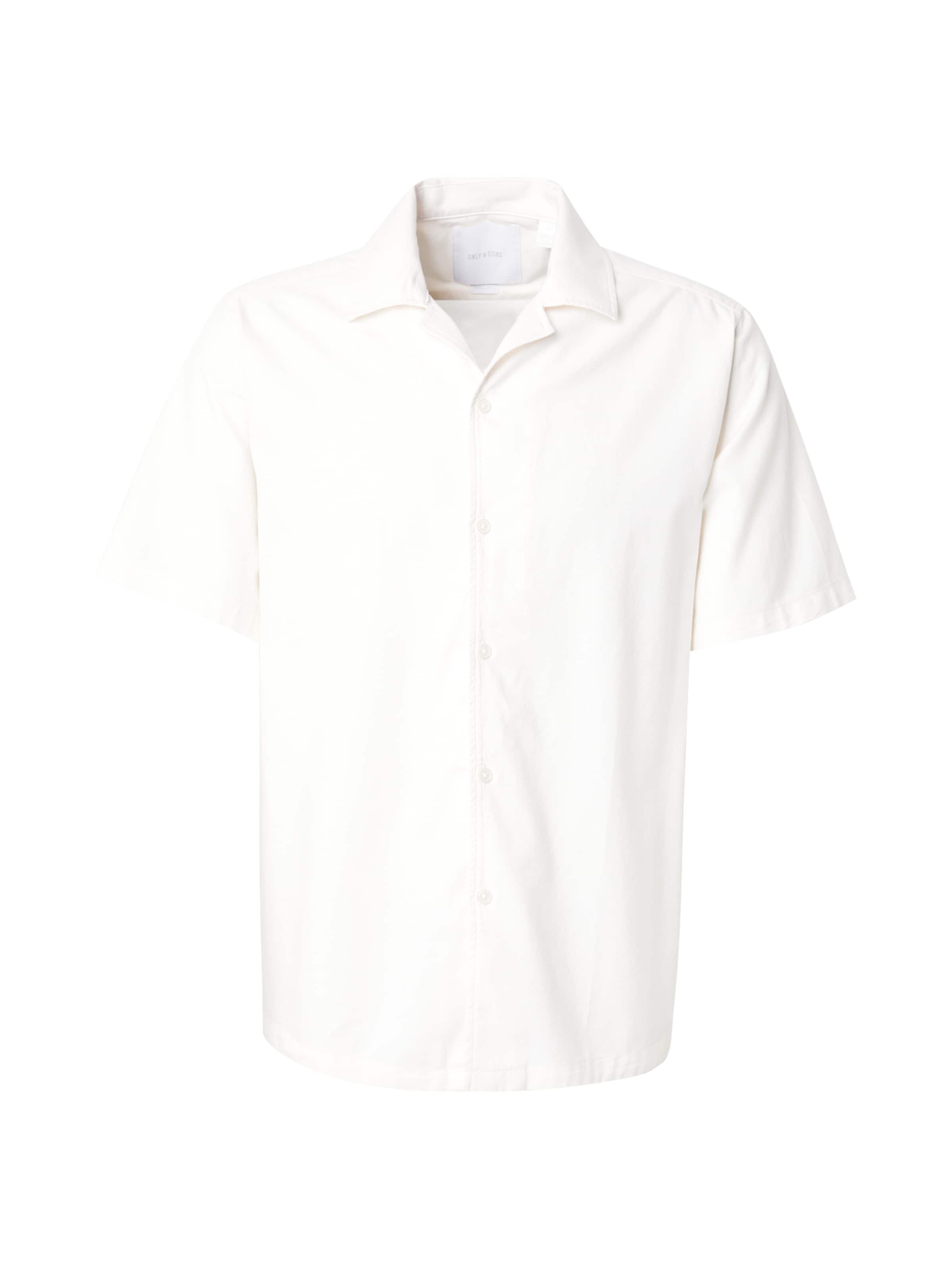 Regular fit Camicia 'ONSDILEM' di Only & Sons in beige: frontale