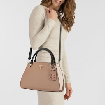 GUESS Handbag 'Noelle II' in Brown: front