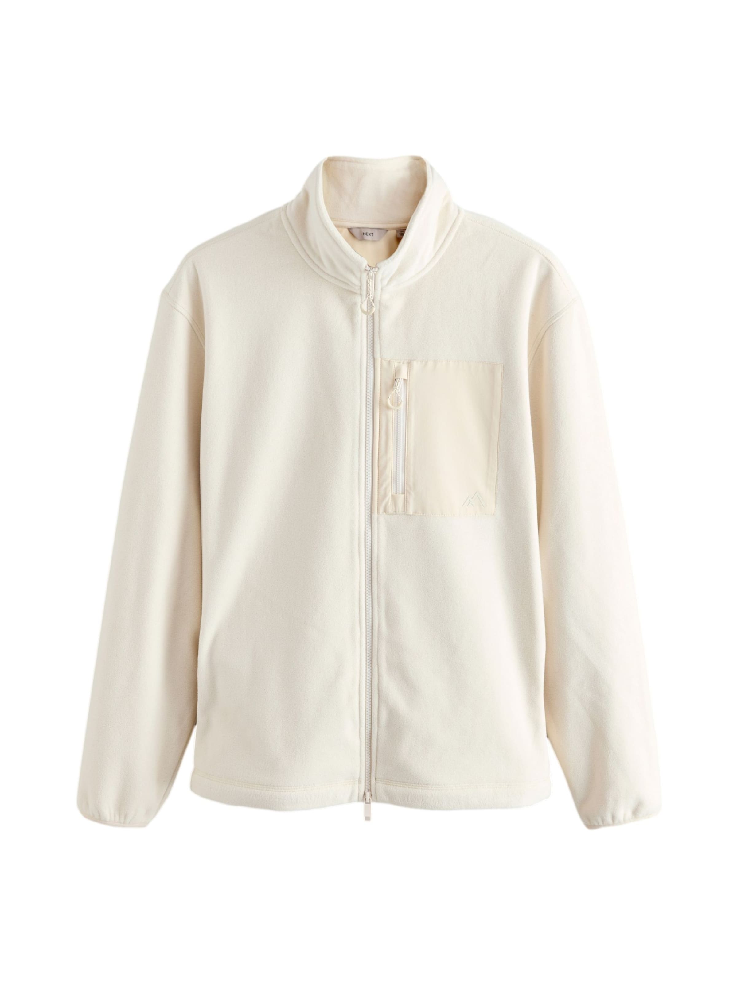 Next Fleecejacka i beige: framsida