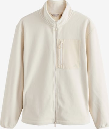 Next Fleecetakki värissä beige: etupuoli