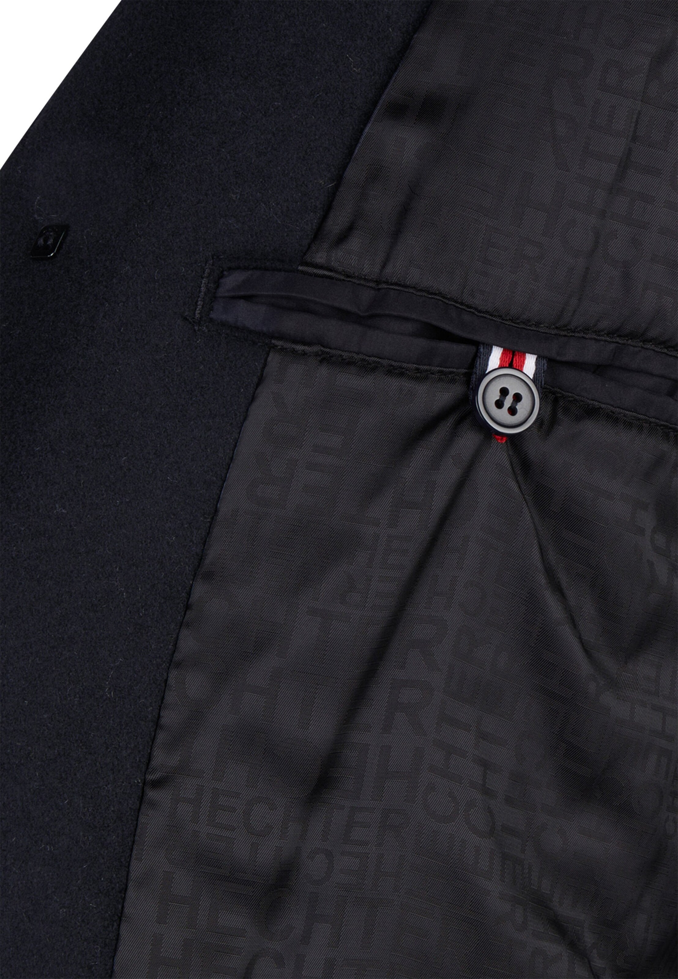 HECHTER PARIS Between-Seasons Coat 'Modern' in Black