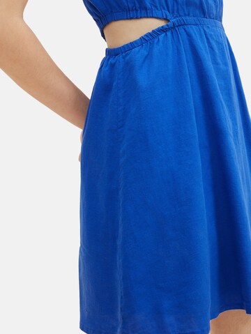 TOM TAILOR DENIM Summer Dress in Blue