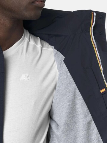 K-Way Övergångsjacka 'K-WAY MANUEL STRETCH NYLON JERSEY GIUBBINO' i blå