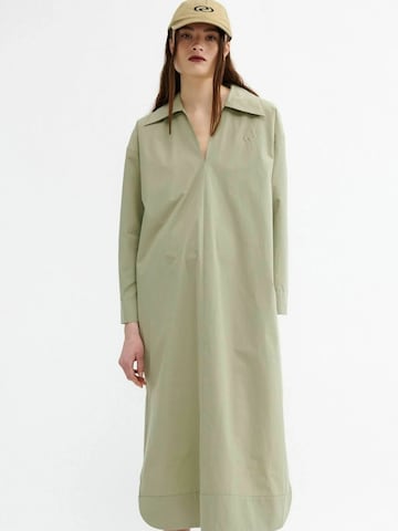 Robe 'Valentina' Résumé en vert : devant