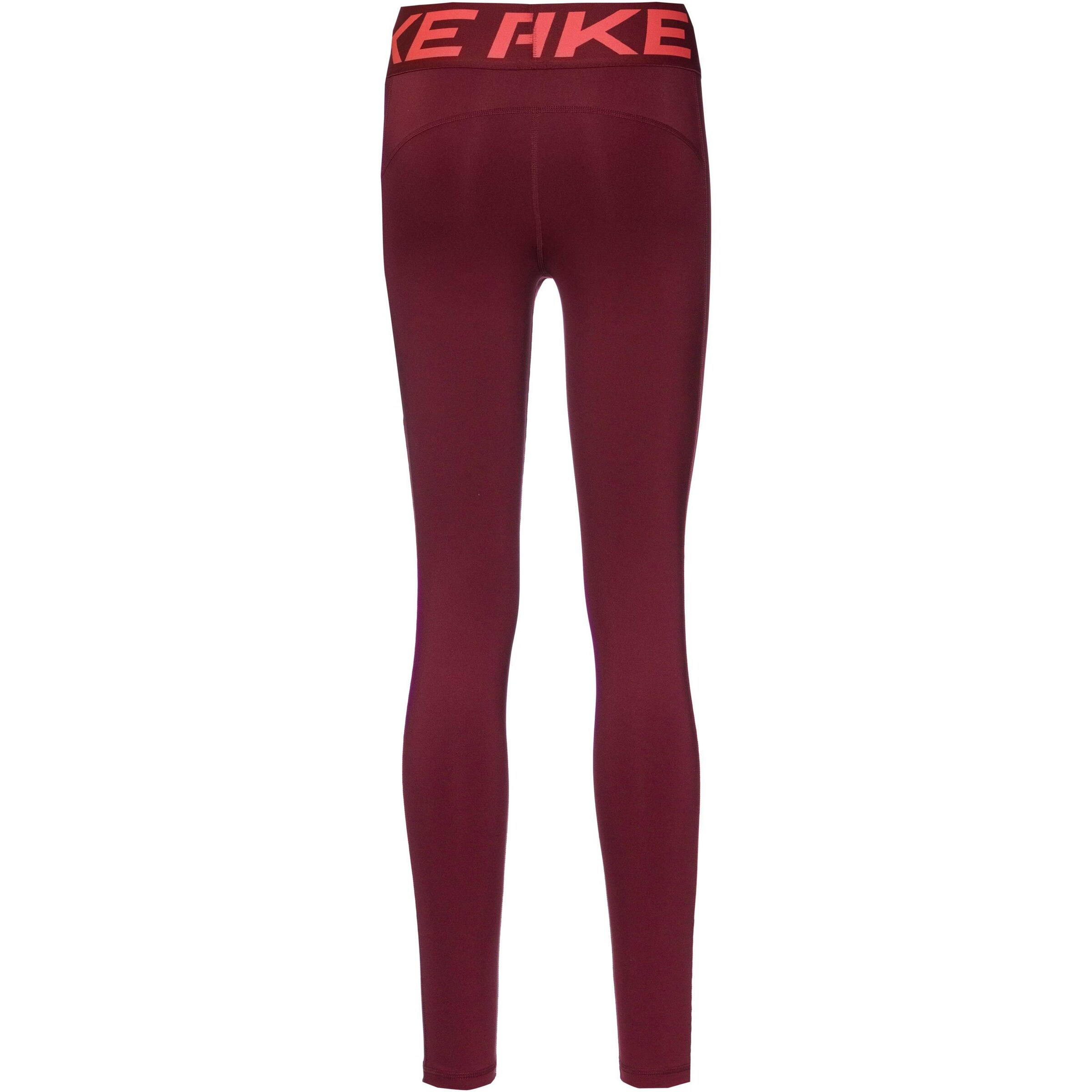 NIKE Skinny Workout Pants 'Pro Sculpt' in Red